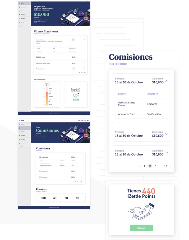 Proyecto de Web App iZettle